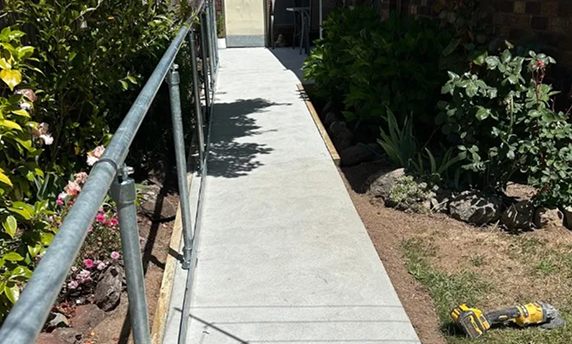 After — Creating safe & beautiful access