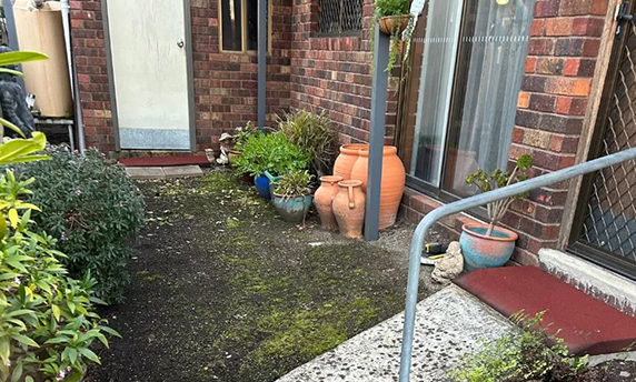 Before — Creating safe & beautiful access