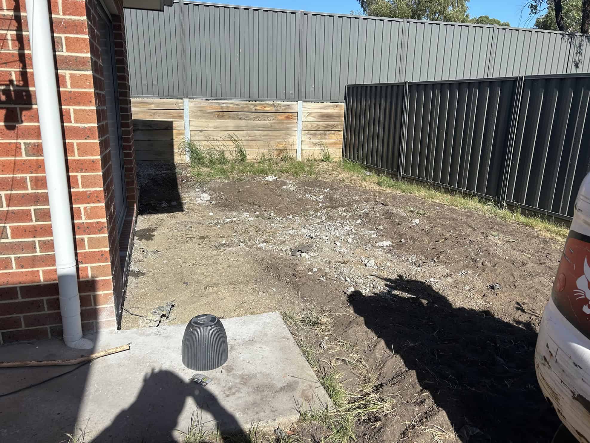 Before — Underused Space to Deck Envy